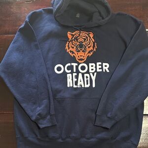 Men's Navy 'October Ready' Detroit Tigers Hoodie
